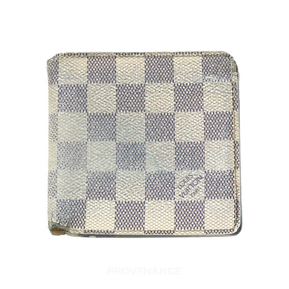 🔴 Louis Vuitton Marco Wallet - Damier Azur