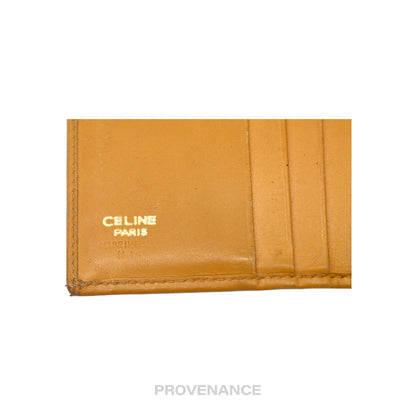 🔴 Celine Bifold Wallet - Macadam Triomphe