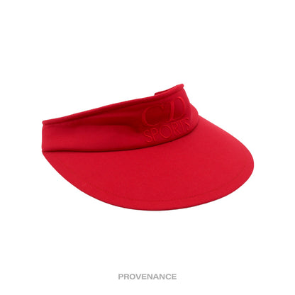 🔴 Dior CD SPORTS Visor - Red