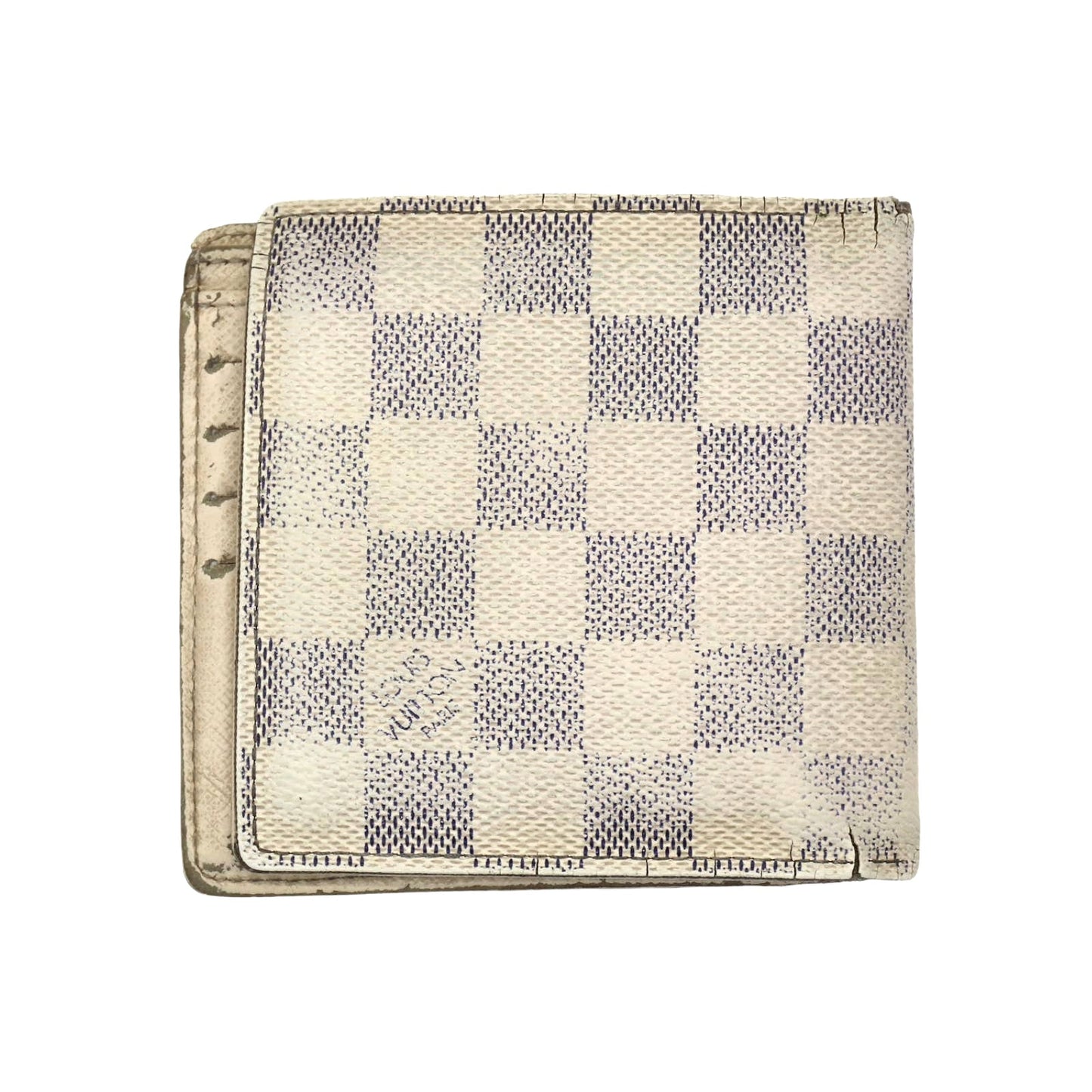 🔴 Louis Vuitton Marco Wallet - Damier Azur