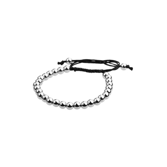 🔴 Bracelet - Platinum Bead 4MM.