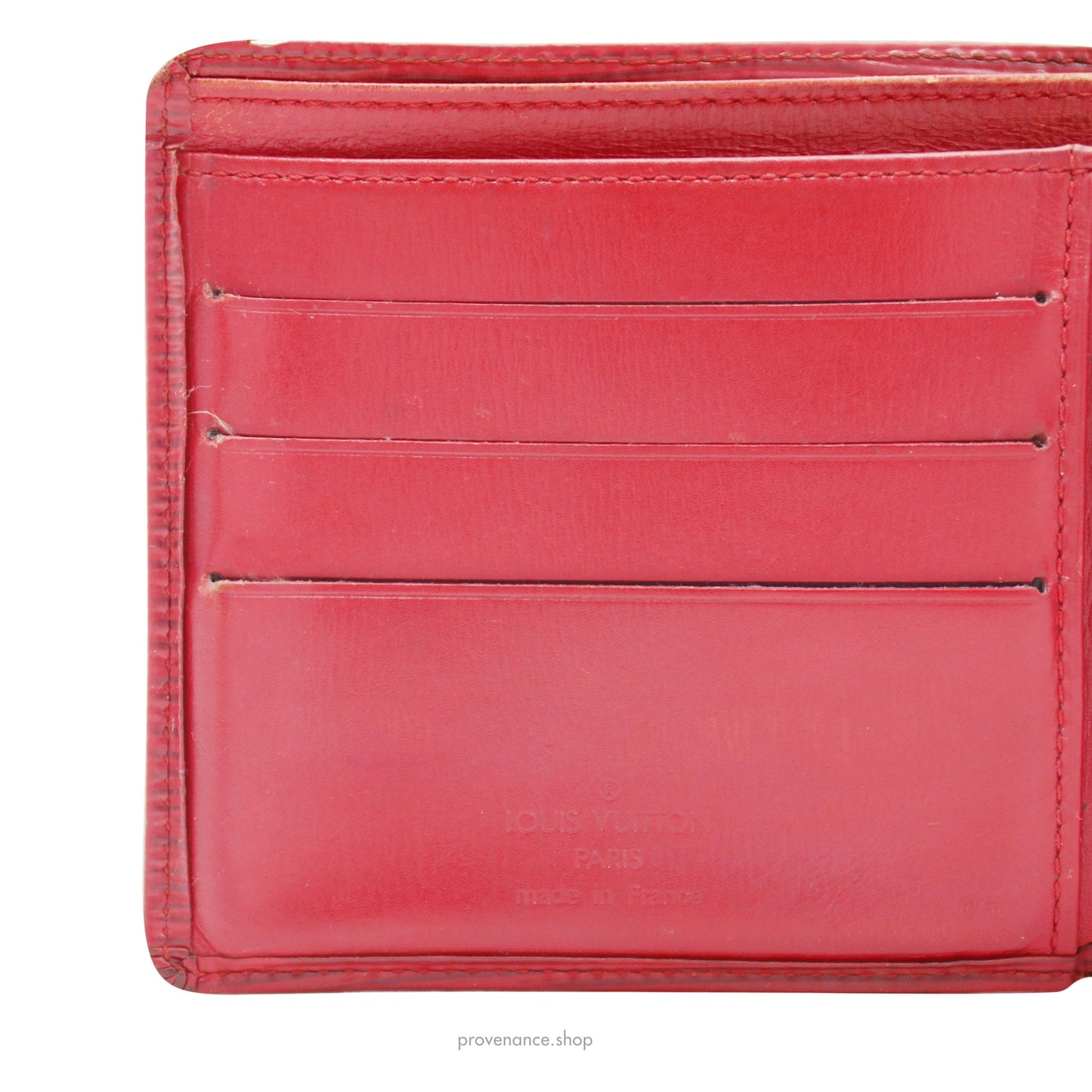 🔴 Louis Vuitton Marco Wallet - Red Epi Leather