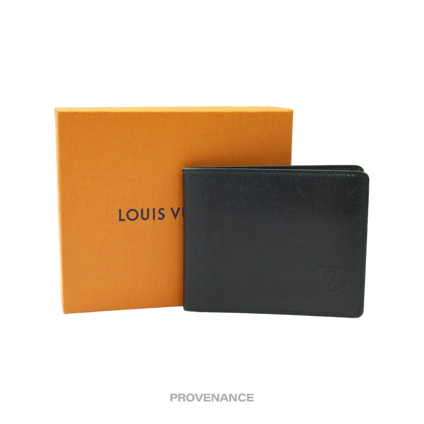 🔴 Louis Vuitton ID Bifold Wallet - Taiga Epicea Leather