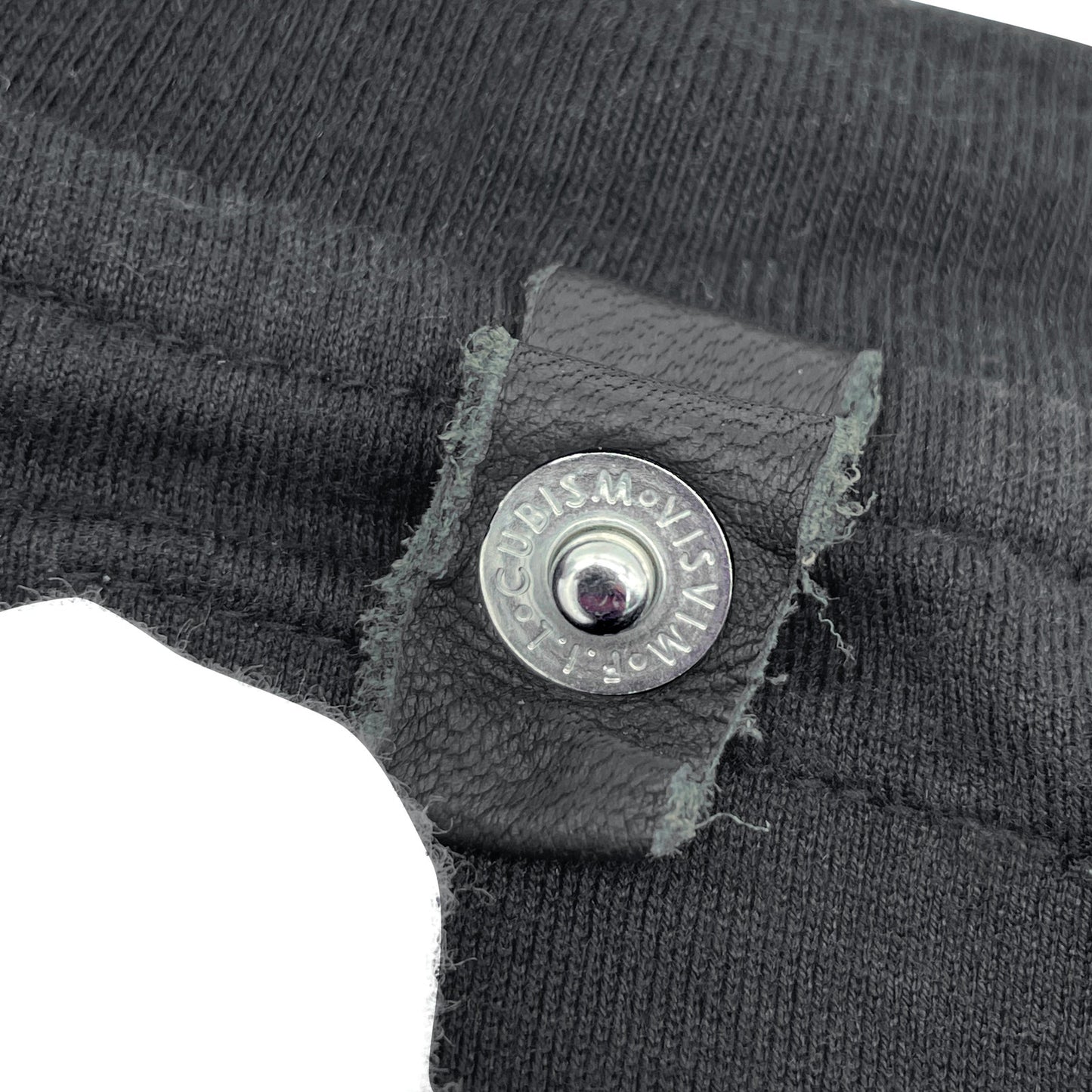 🔴 Visvim Velour Detail T-Shirt - Black