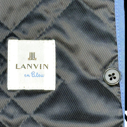 🔴 Lanvin En Bleu Quilted Liner Vest - Black/Blue