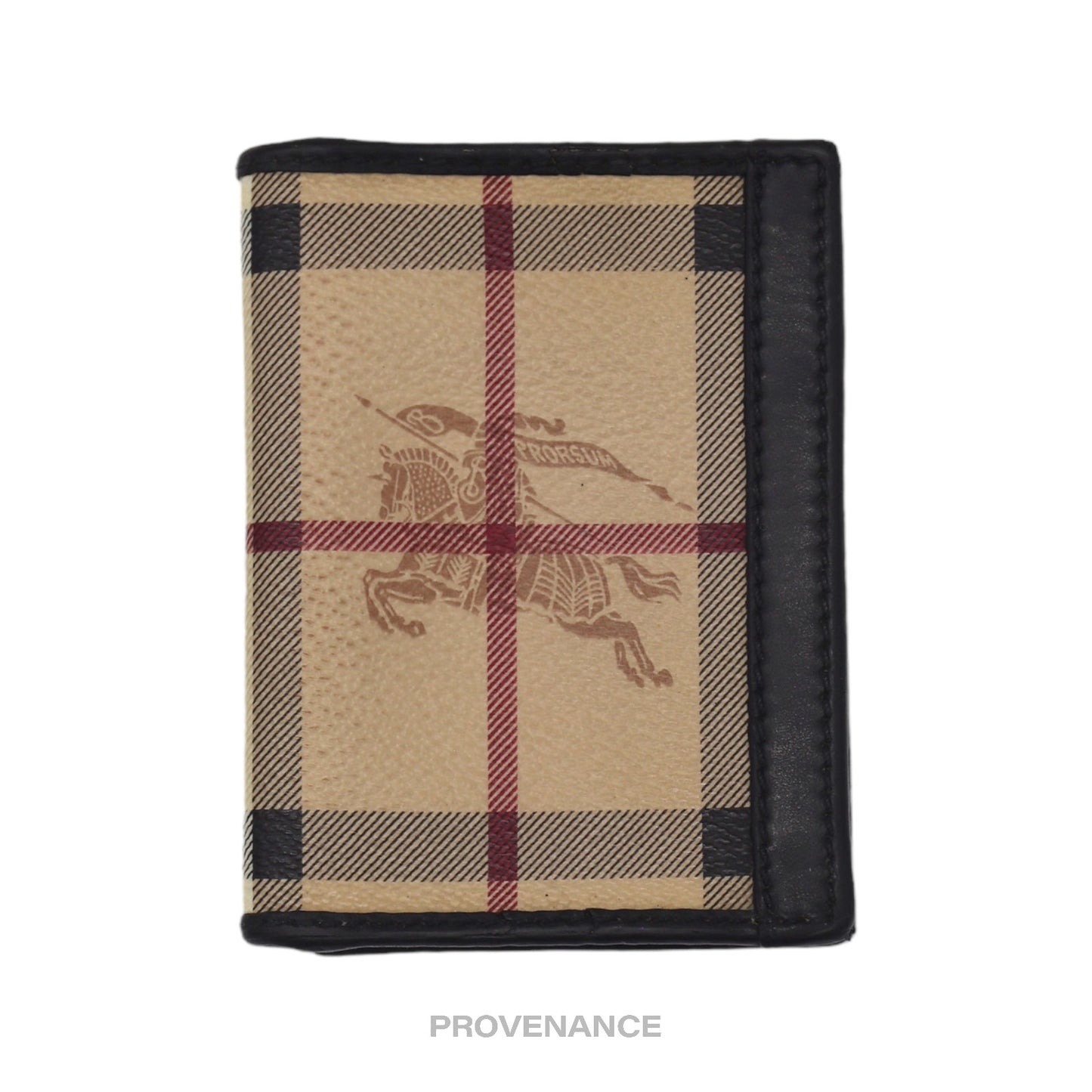 🔴 Burberry ID Pocket Organizer Wallet - Nova Check