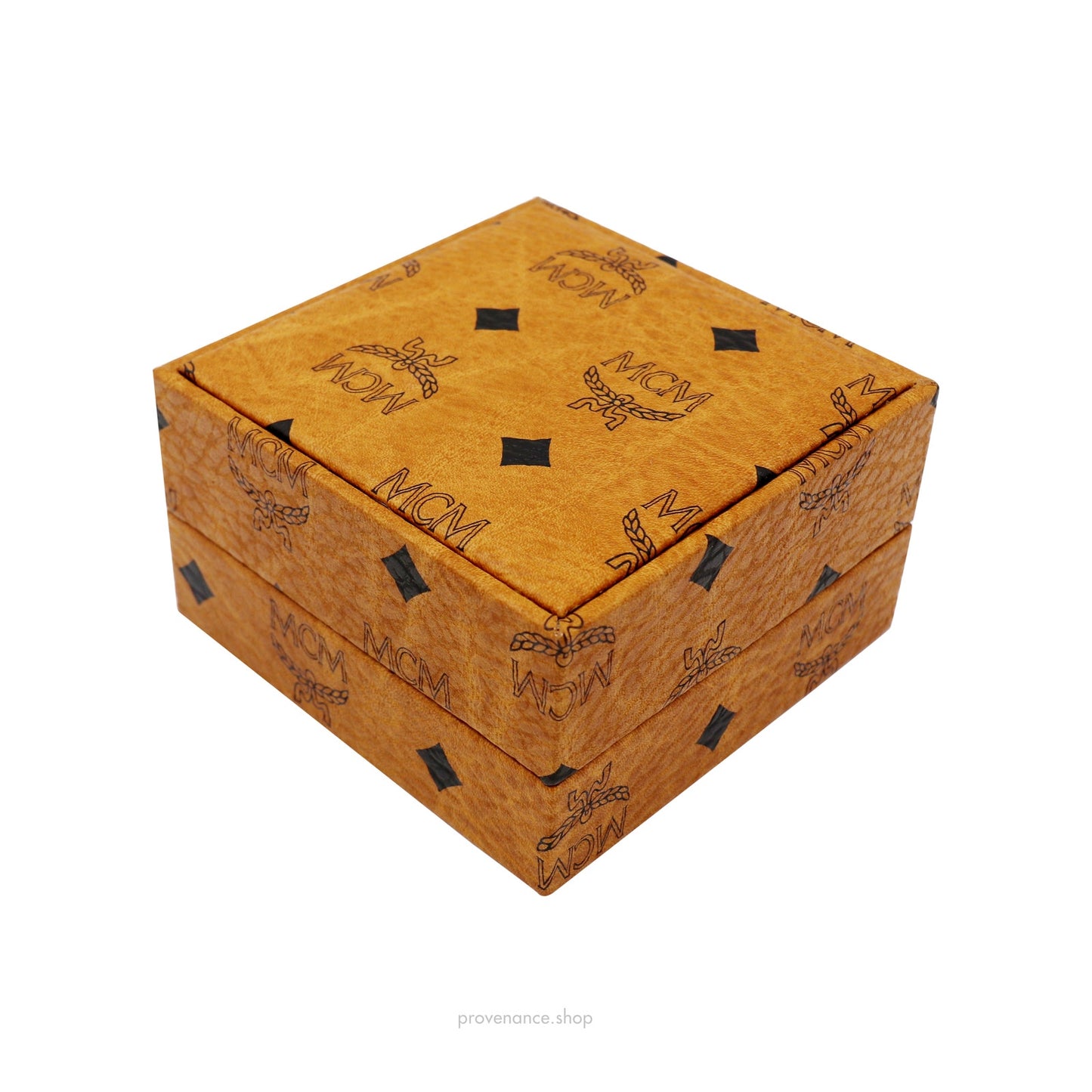 🔴 MCM Jewelry Box - Cognac Visetos