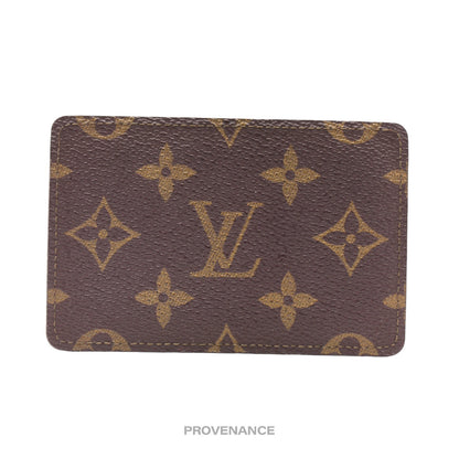 🔴 Louis Vuitton Card Holder Wallet - Monogram