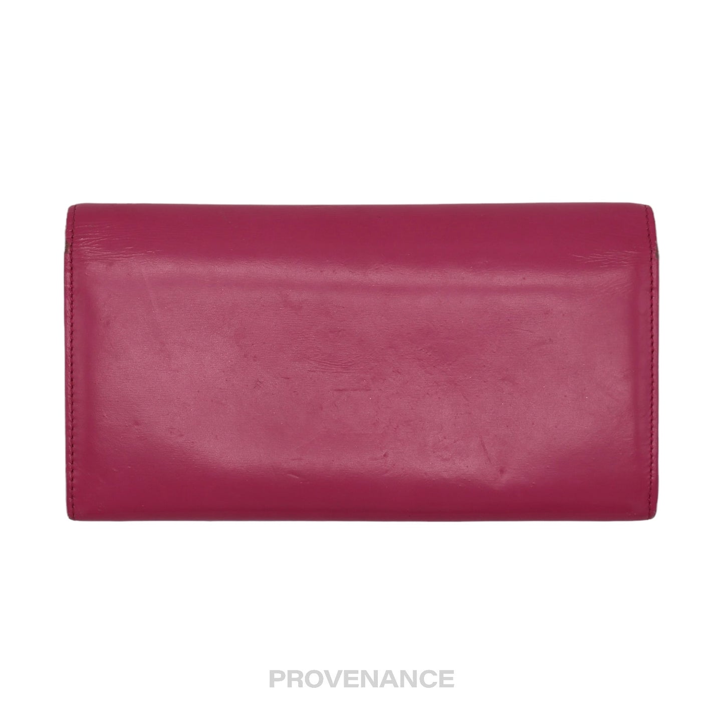 🔴 Saint Laurent Paris SLP Long Wallet - Pink