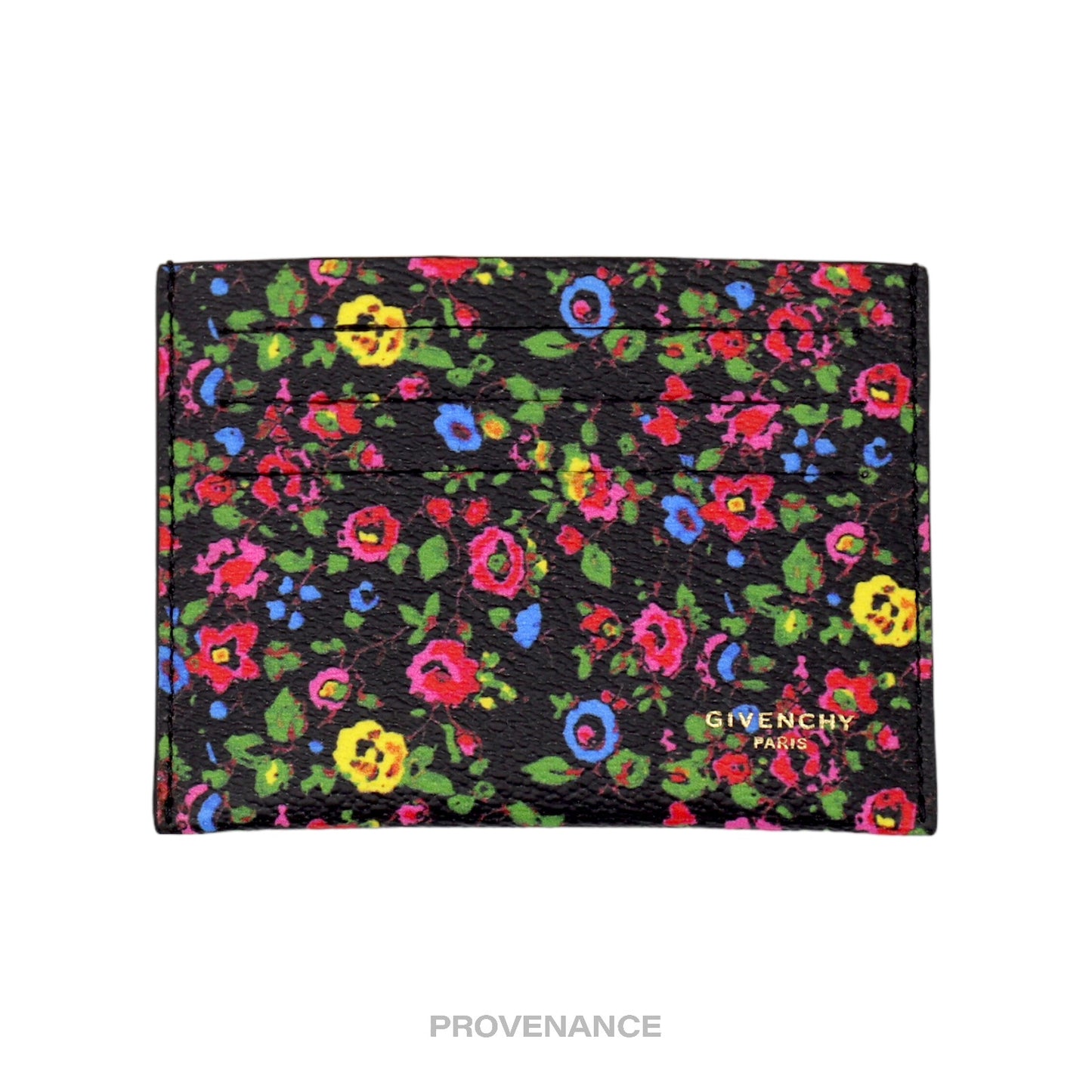 🔴 Givenchy 6CC Card Holder Wallet - Floral