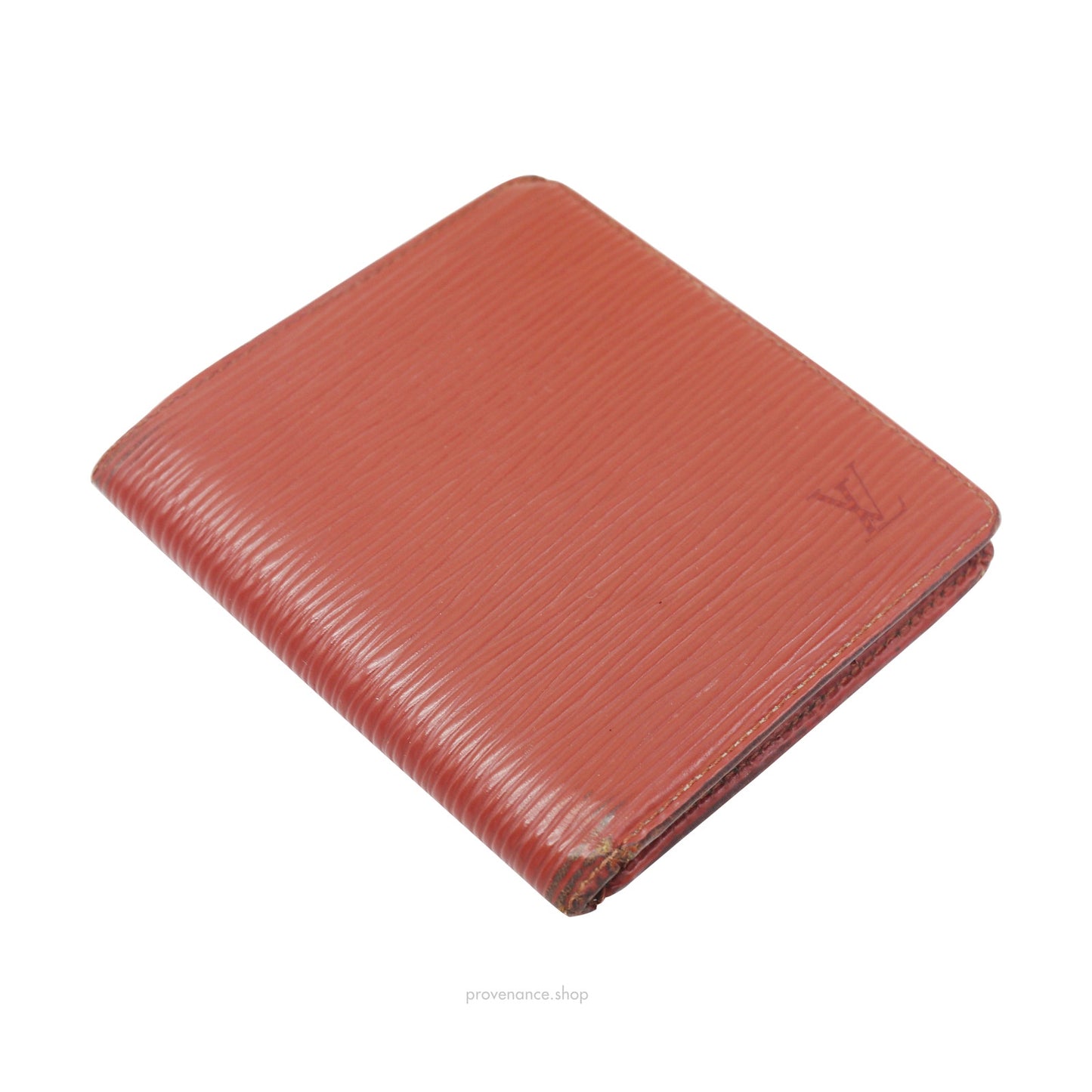 🔴 Louis Vuitton 6CC Bifold Wallet - Fawn Epi Leather