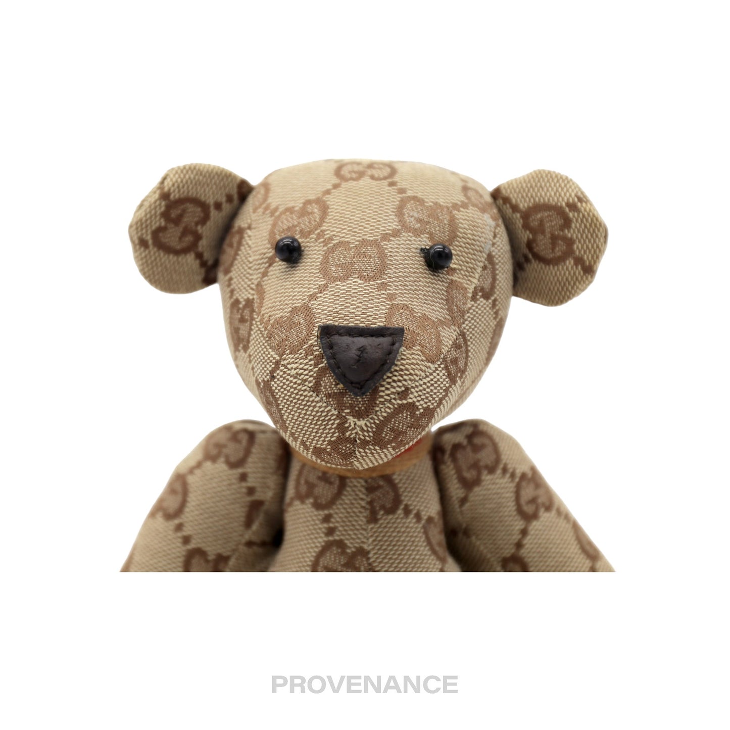 🔴 Gucci Teddy Bear - GG Canvas Tan