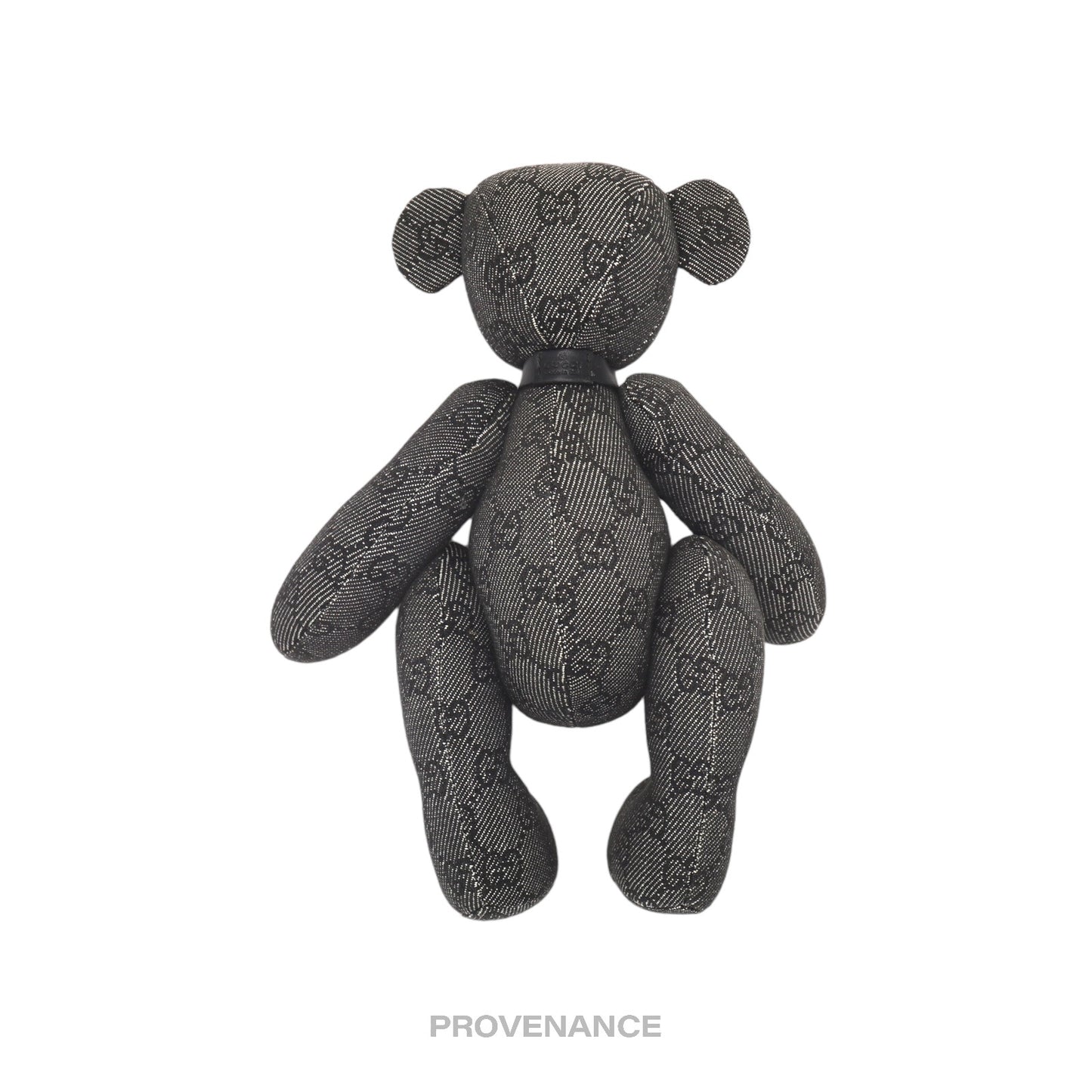 🔴 Gucci Teddy Bear - Charcoal GG Canvas