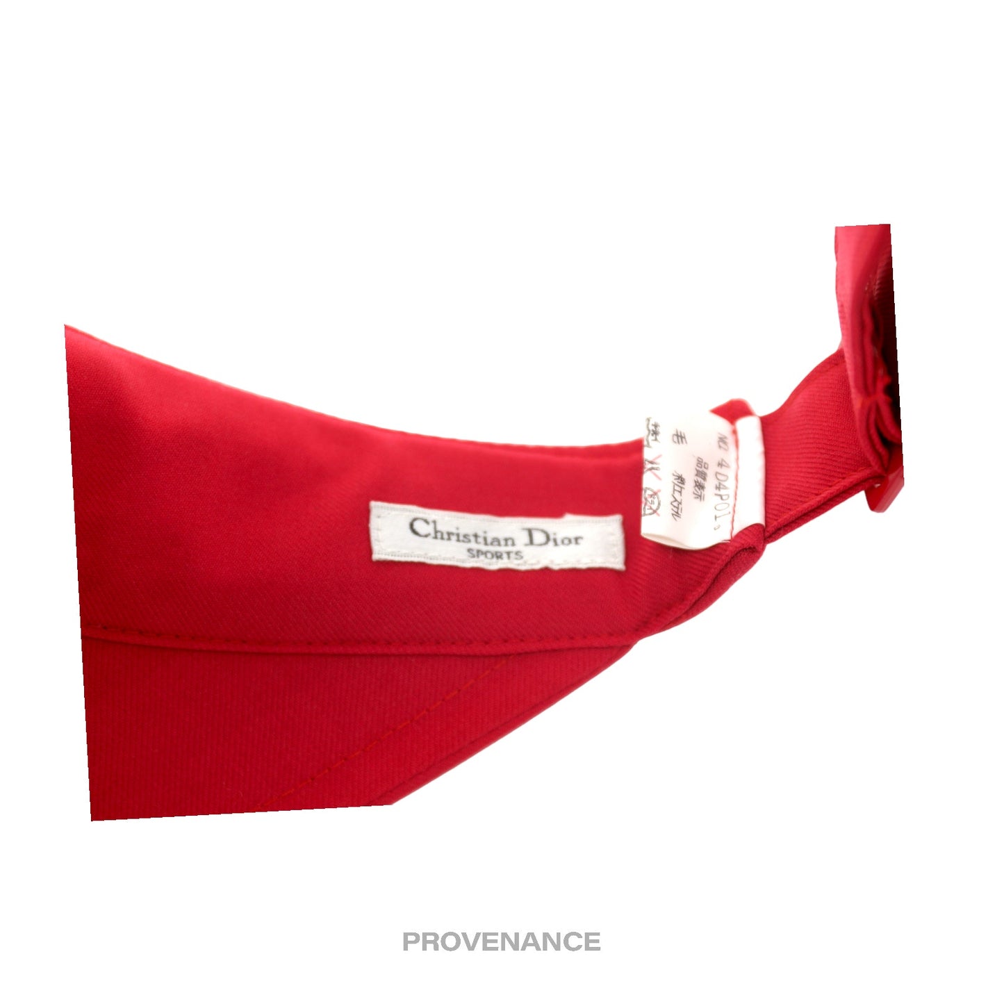 🔴 Dior CD SPORTS Visor - Red