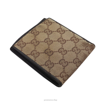 🔴 Gucci GG Canvas Bifold Wallet