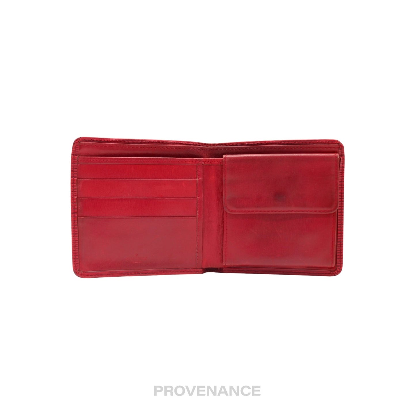 🔴 Louis Vuitton Marco Wallet in Red Epi Marco Malletier