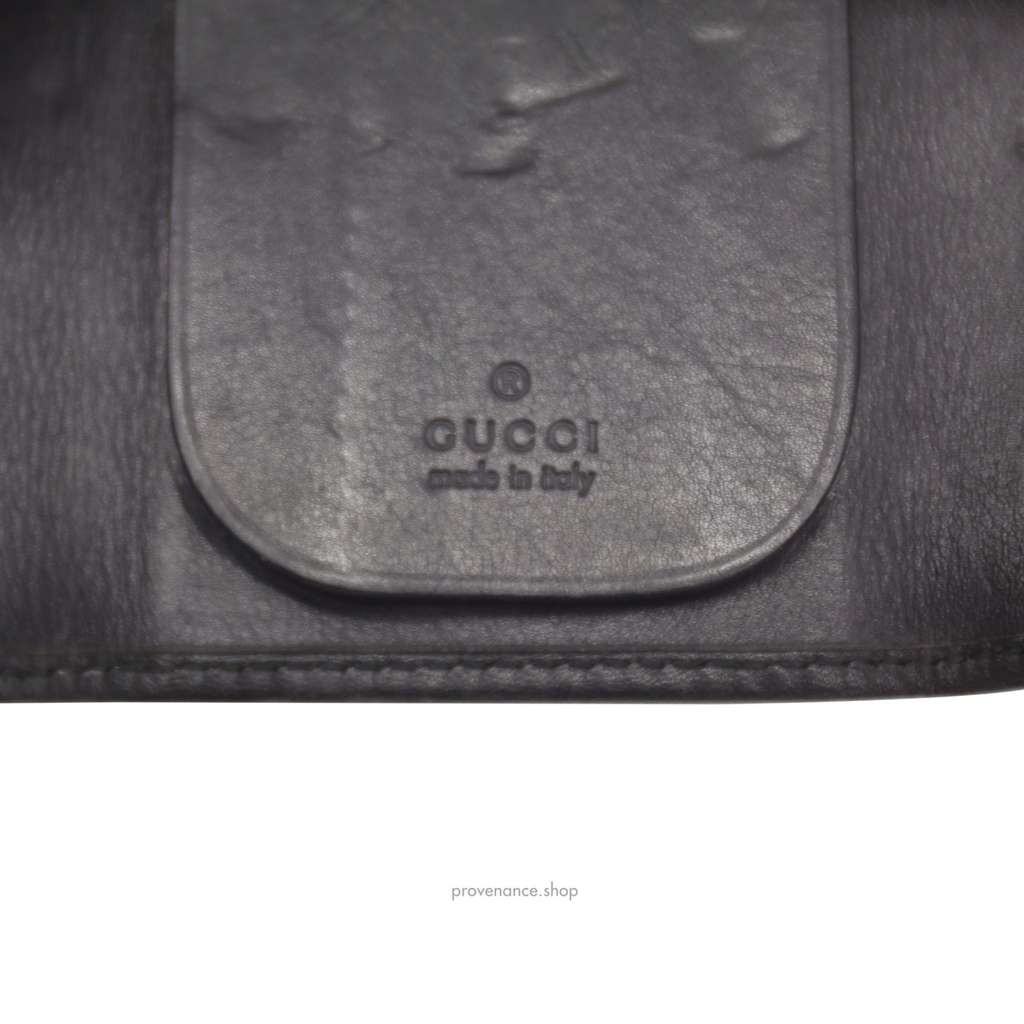 🔴 Gucci 6 Key Holder - Black Leather