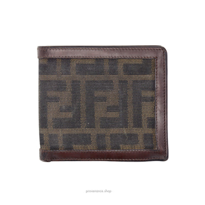 🔴 Fendi  Bifold Wallet - FF Zucca