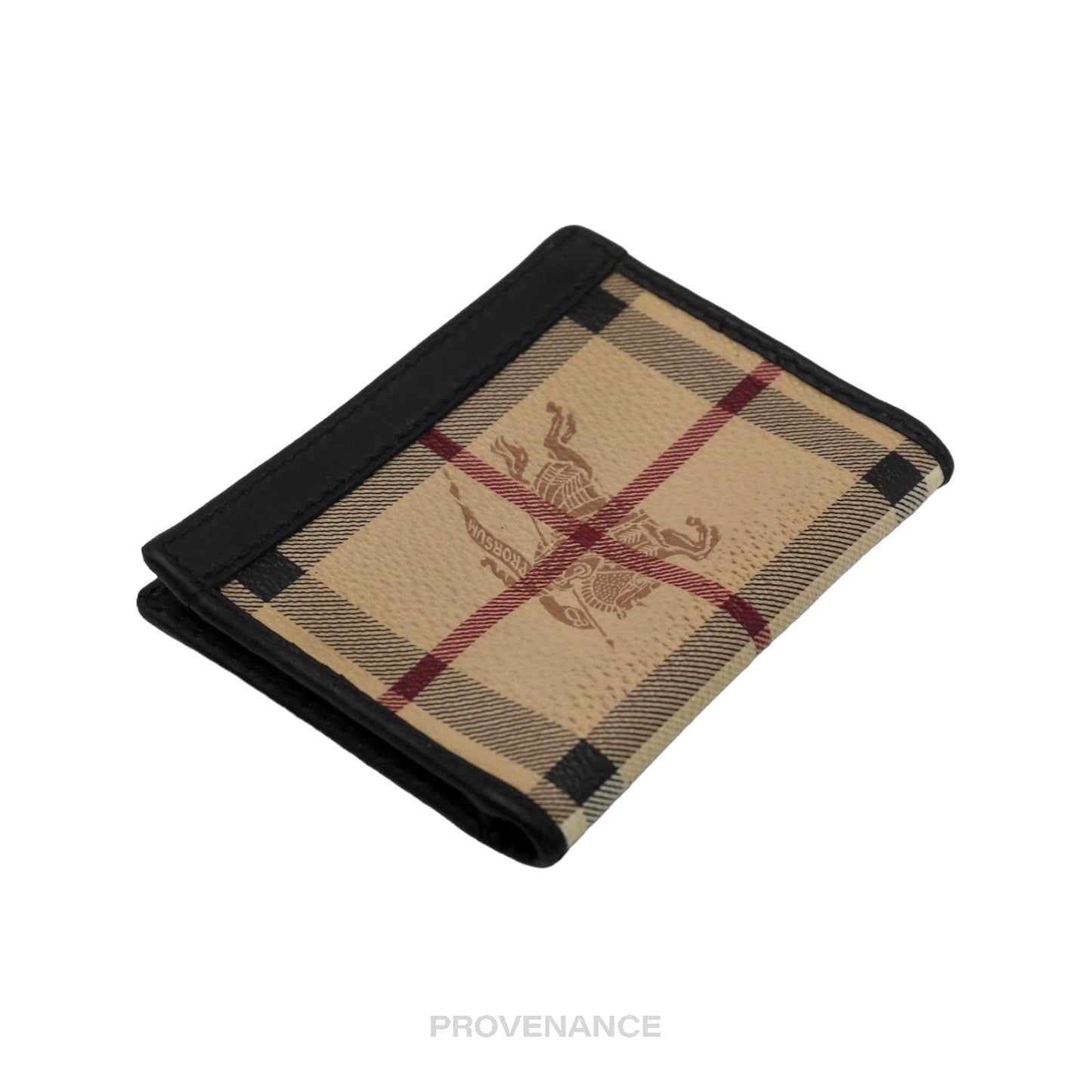 🔴 Burberry ID Pocket Organizer Wallet - Nova Check