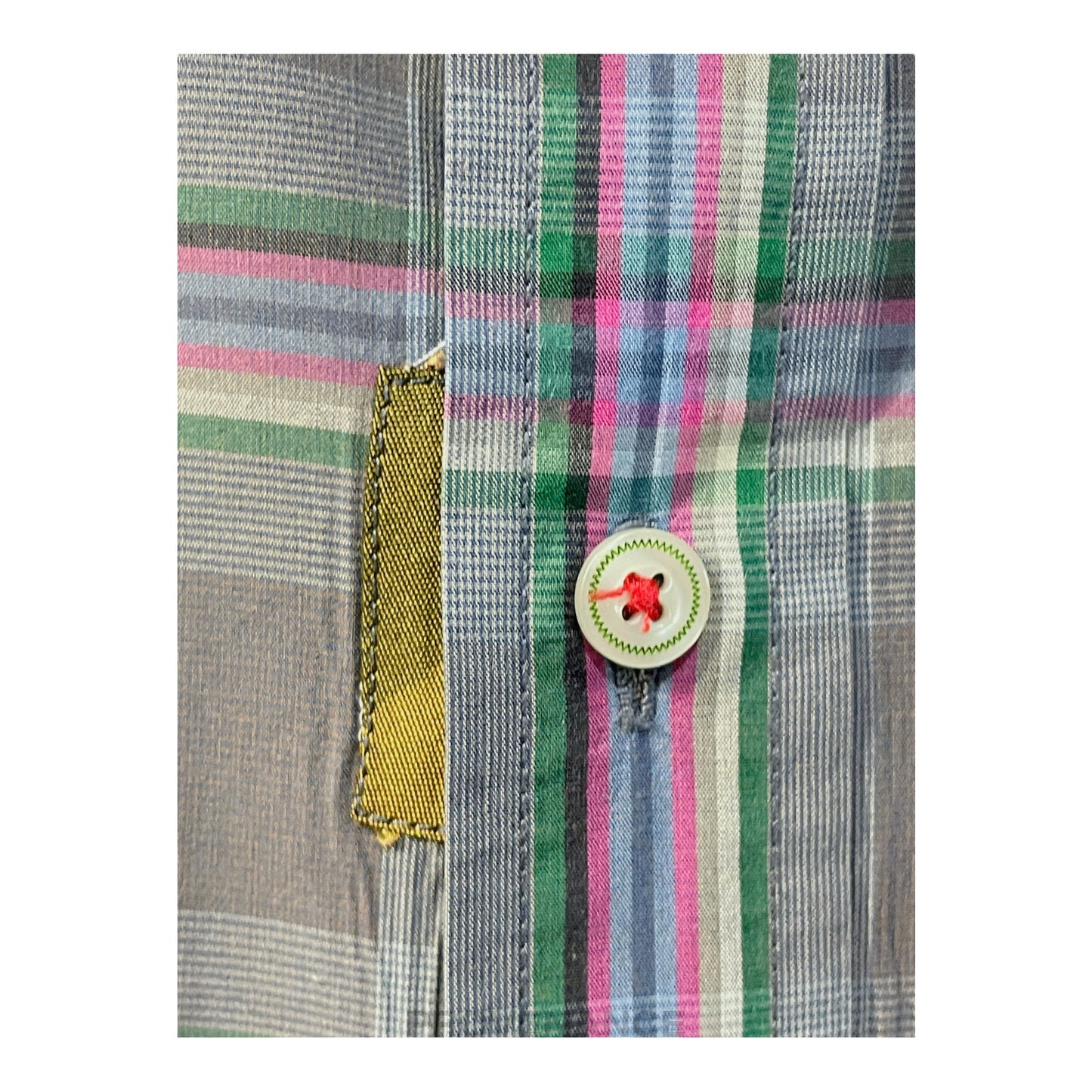 🔴 Robert Graham Button Down Shirt - Multicolor Checked