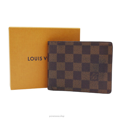 🔴 Louis Vuitton Florin Wallet - Damier Ebene