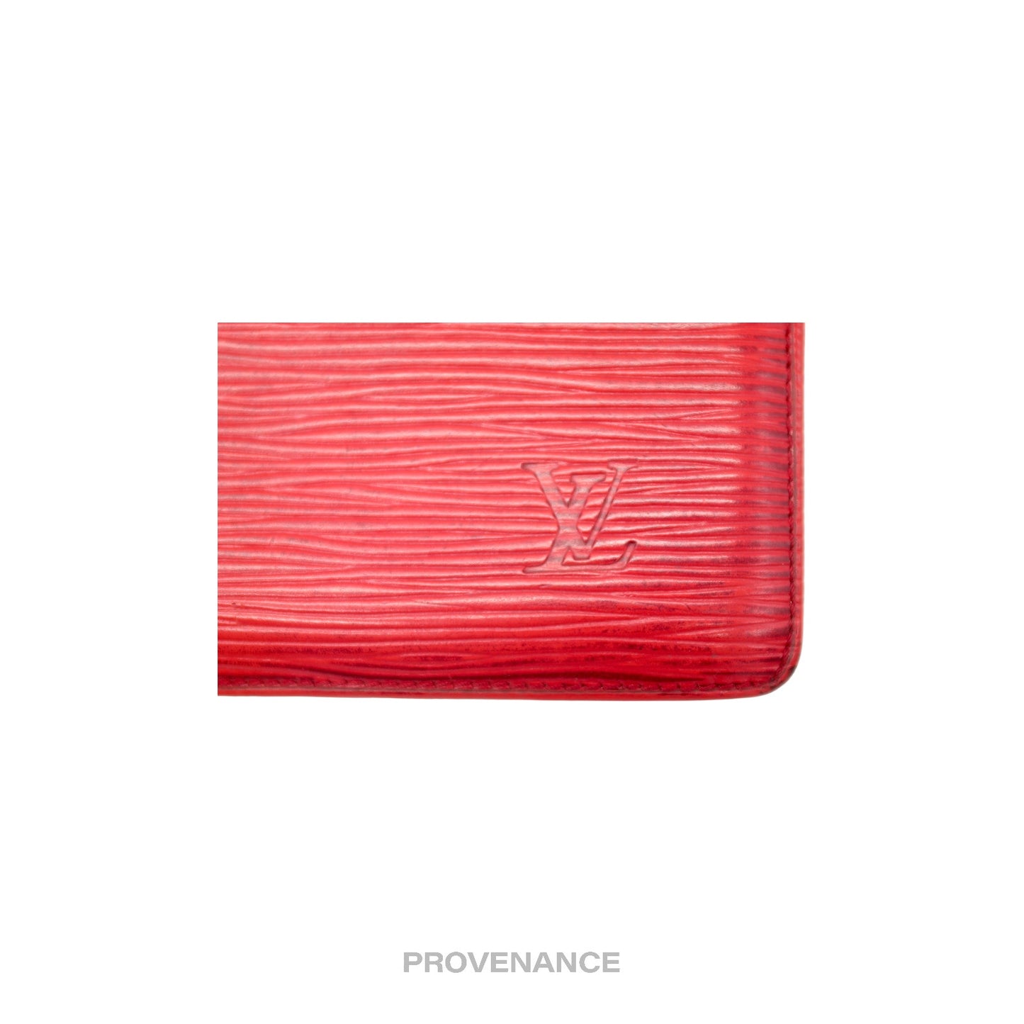 🔴 Louis Vuitton MALLETIER Marco Wallet - Red Epi Leather