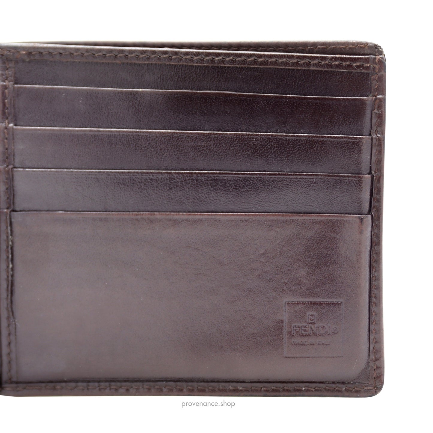 🔴 Fendi  Bifold Wallet - FF Zucca