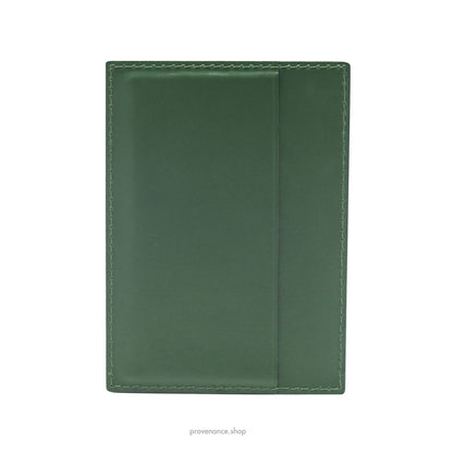 🔴 Rolex Card Holder Wallet - Green Leather