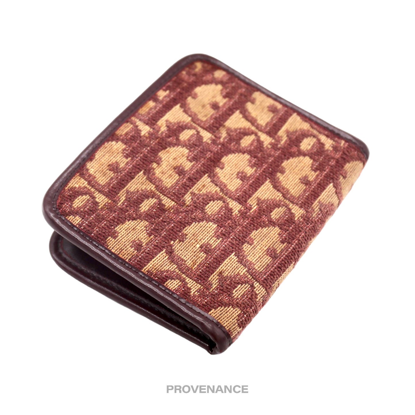 🔴 Dior Oblique Trotter Pocket Organizer Wallet - Red