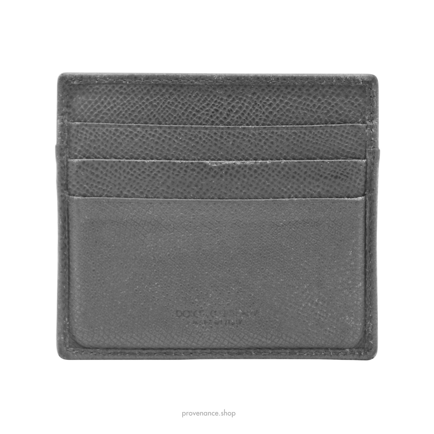 🔴 Dolce & Gabbana Card Holder Wallet - Gray