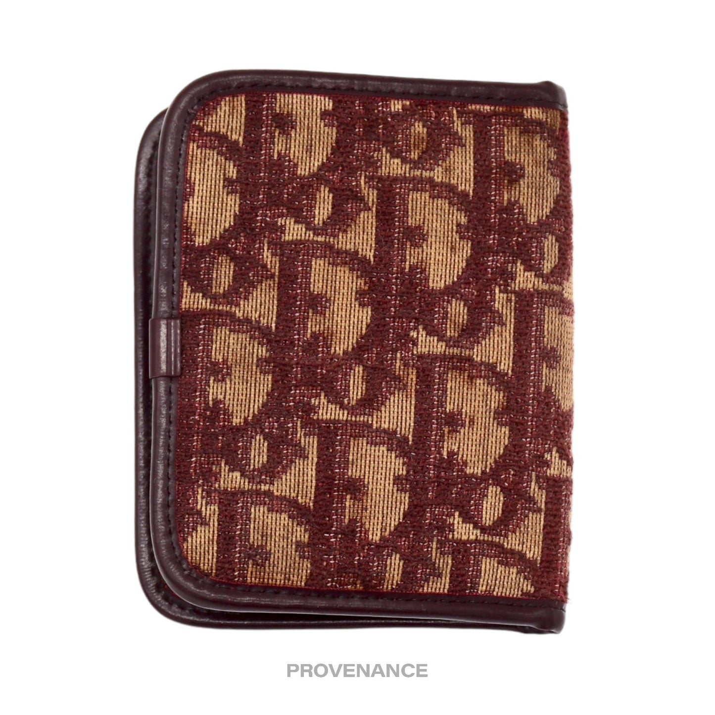 🔴 Dior Oblique Trotter Pocket Organizer Wallet - Red