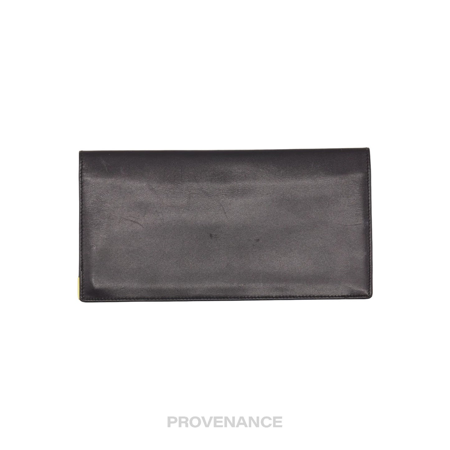 🔴 Givenchy Long Wallet - Black Leather