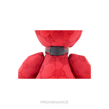 🔴 Gucci Teddy Bear - Red GG Canvas