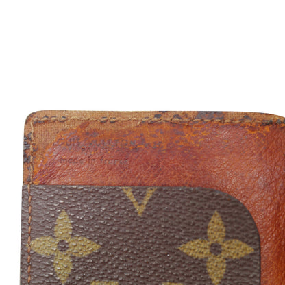 🔴 Louis Vuitton Pocket Organizer Card Wallet - Monogram