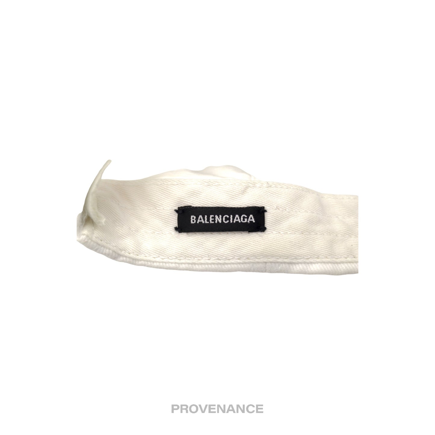 🔴 Balenciaga WFP Cap - White