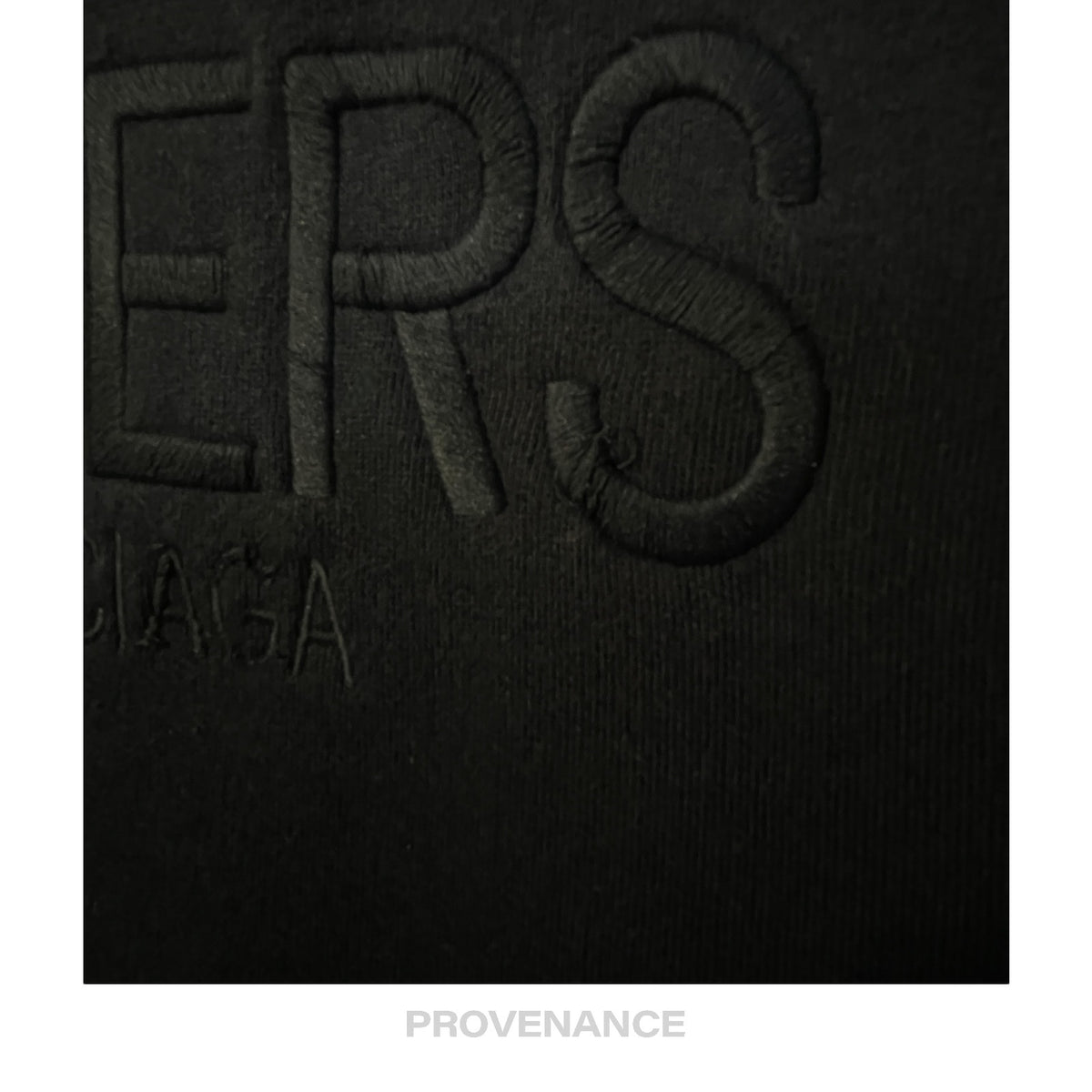 🔴 Balenciaga Sinners Hoodie - Black Fleece