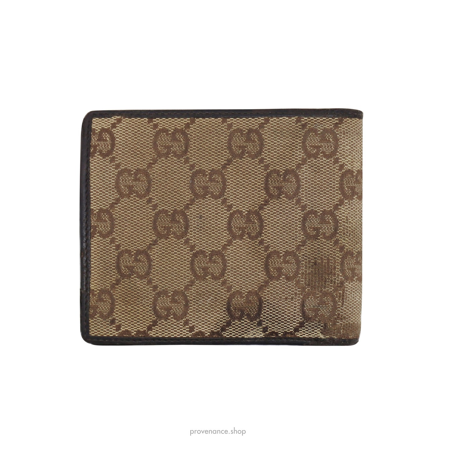 🔴 Gucci GG Canvas Bifold Wallet