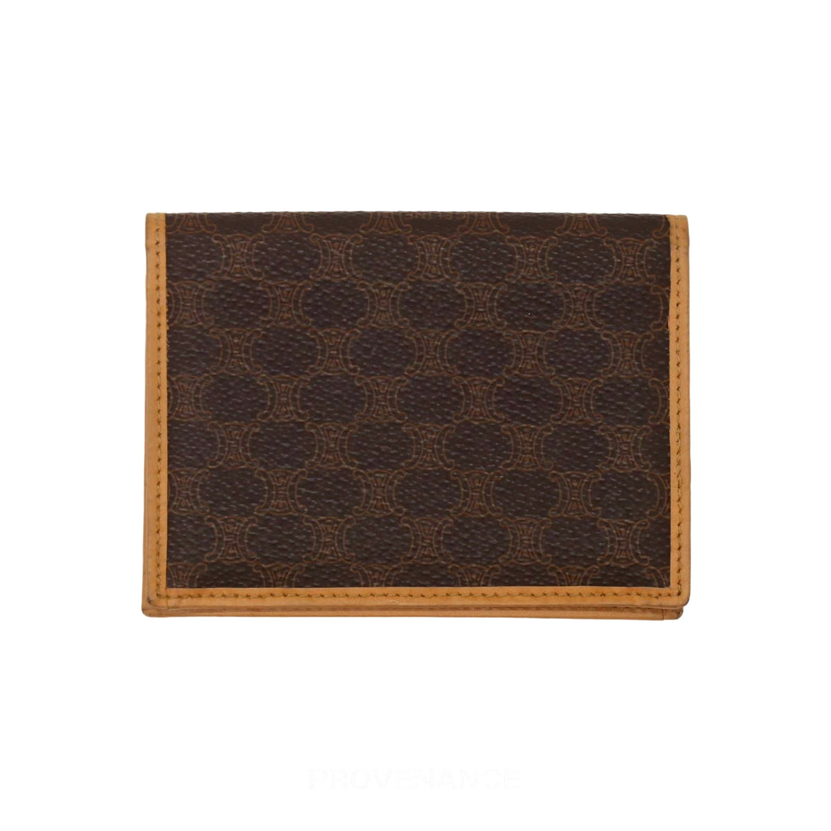 🔴 Celine Pocket Organizer Wallet - Macadam Triomphe