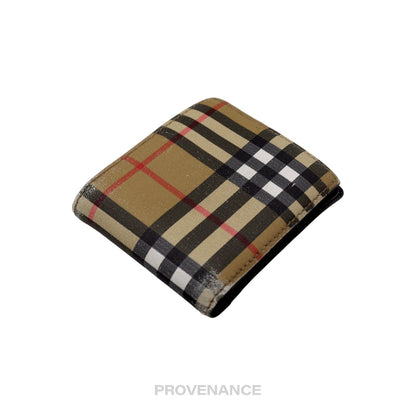 🔴 Burberry Bifold Wallet - Nova Check