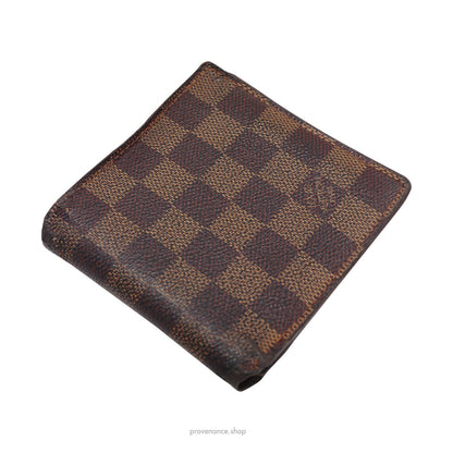 🔴 Louis Vuitton Marco Wallet - Damier Ebene