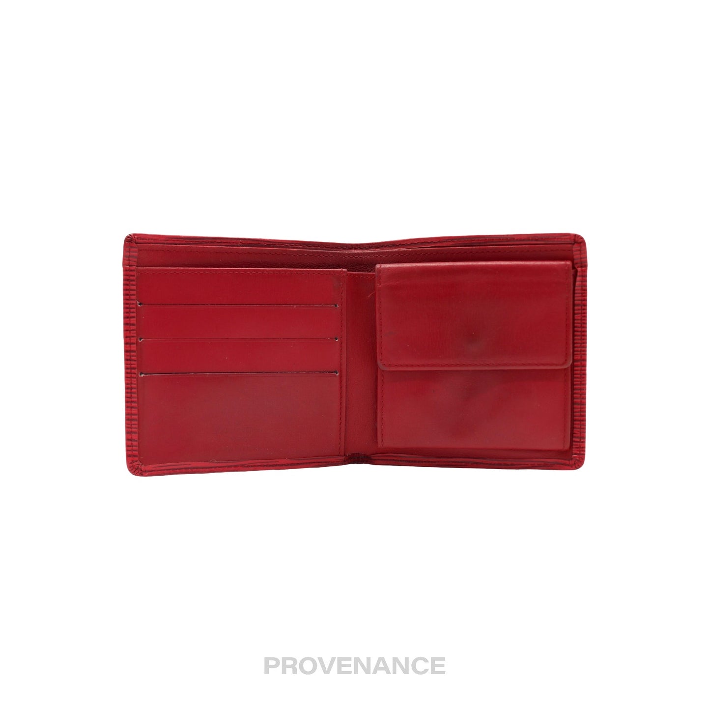 🔴 Louis Vuitton Marco Wallet - Red Epi Leather