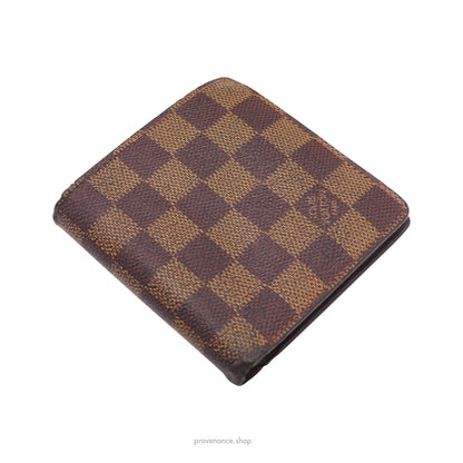 🔴 Louis Vuitton Centenaire Edition Marco Wallet - Damier Ebene