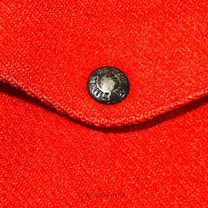 🔴  Filson Mackinaw Wool Cruiser Jacket - Scarlet Red 42 M