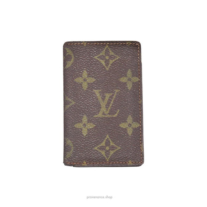 🔴 Louis Vuitton Pocket Organizer Card Wallet - Monogram