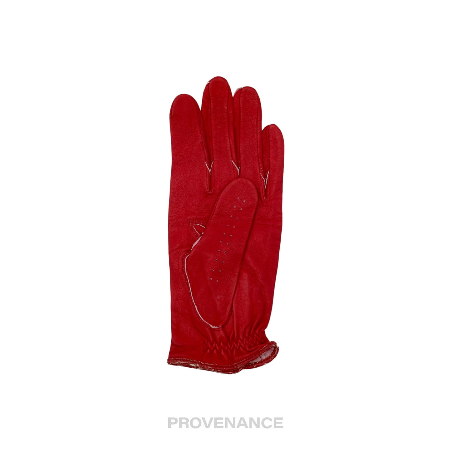 🔴 Balenciaga Golf Glove - Red Leather