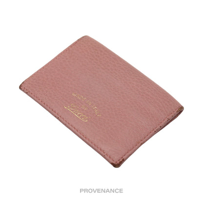 🔴 Gucci MII Pocket Organizer Wallet - Powder Pink