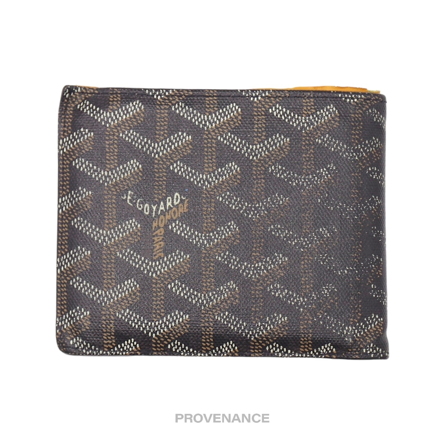 🔴 Goyard St. Florentin Wallet - Black Goyardine