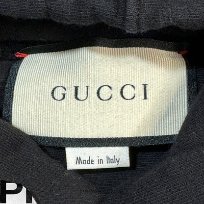 🔴 Gucci Tennis Hoodie - Black French Terry  L