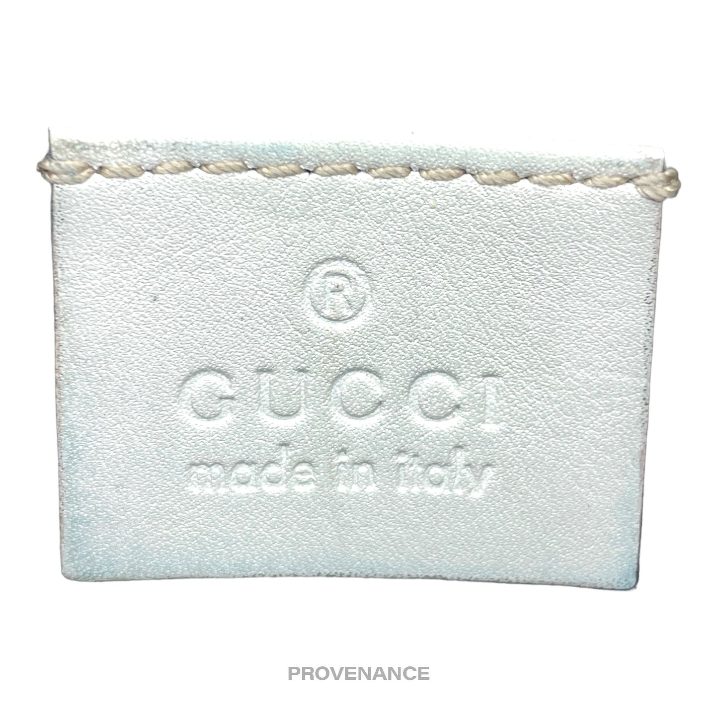 🔴 Gucci Key Pouch Cles - Cream GG Guccissima Leather