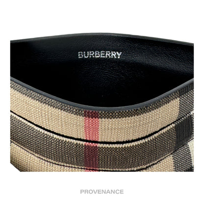 🔴 Burberry Card Holder Wallet - Nova Vintage Check